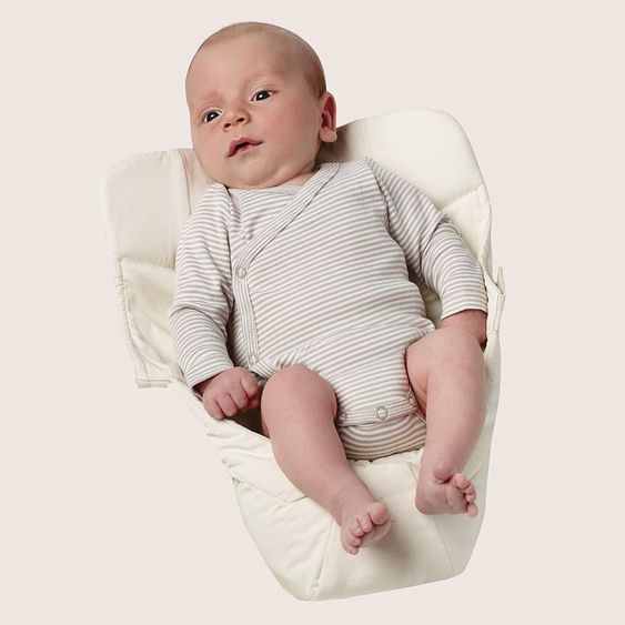 Ergobaby Babytragen-Set Orginal von Geburt an inkl. Neugeboreneneinsatz Easy Snug Natural - Marine