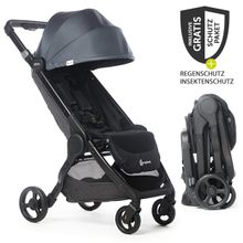 Buggy & Sportwagen Metro+ ab Geburt bis 4 Jahre (22 kg) mit nur 7,8 kg inkl. XXL-Zubehörpaket - Slate Grey