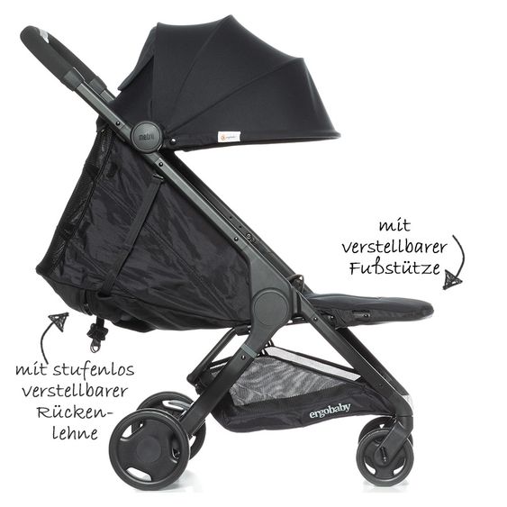 Ergobaby Buggy & Sportwagen Metro Compact City Stroller -  Black