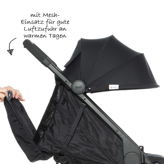 Ergobaby Buggy & Sportwagen Metro Compact City Stroller -  Black