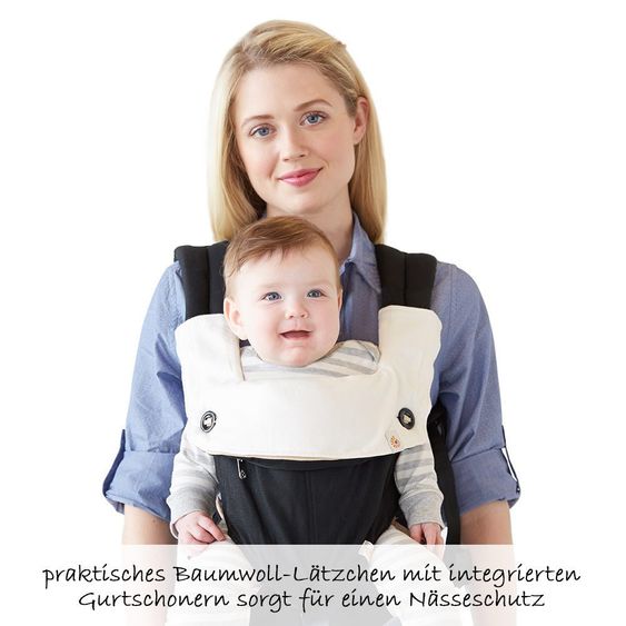Ergobaby Lätzchen für Babytrage 360, Adapt, Omni 360 - Natur
