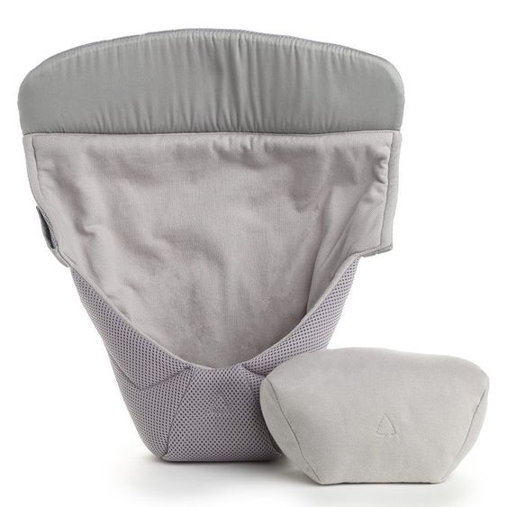 Ergobaby Neugeborenen-Einsatz Cool Air Easy Snug für Babytrage Original und 360° - Grey