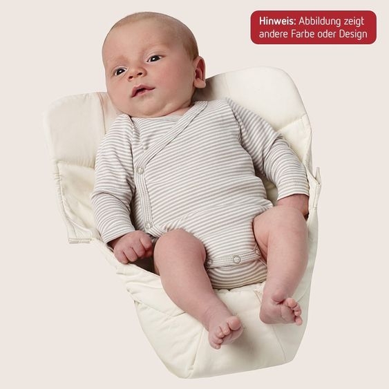 Ergobaby Neugeborenen-Einsatz Easy Snug für Babytrage Original und 360° - Grey