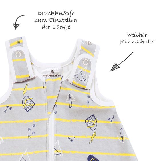Ergobaby Sommer-Schlafsack Sleeping Bag - Brave Night