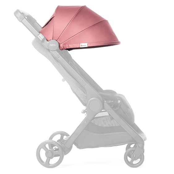 Ergobaby Sonnenverdeck für Metro+ UV Schutz 50+ - Rose