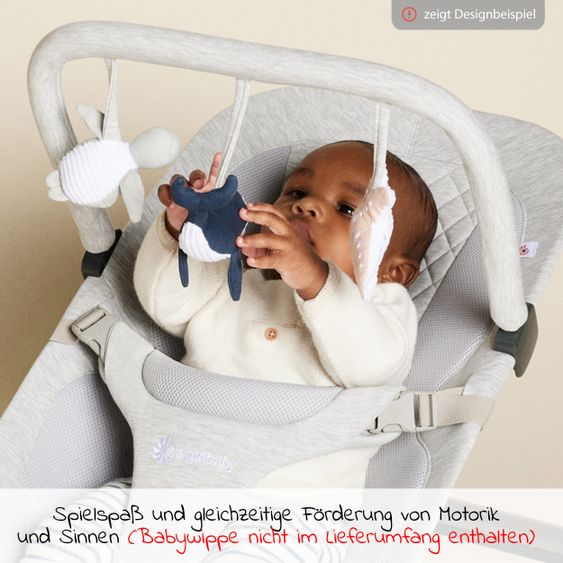 Ergobaby Spielbogen für Evolve Bouncer Toy Bar - Ocean Wonders