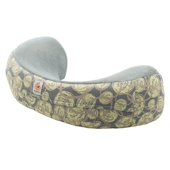 Ergobaby Stillkissenbezug Natural Curve - Yellow Swirl