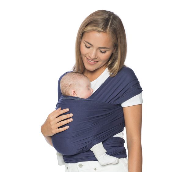 Ergobaby Tragetuch Aura Wrap 490 cm - Indigo