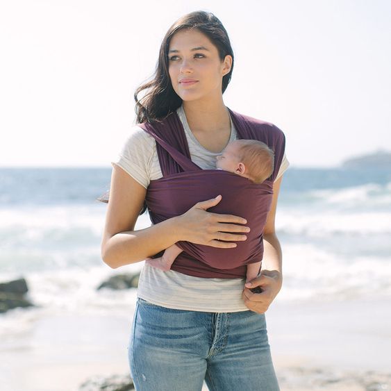 Ergobaby Tragetuch Aura Wrap 490 cm - Wine
