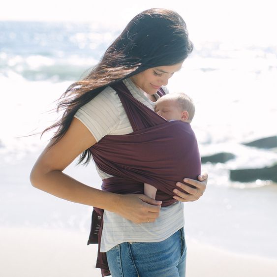 Ergobaby Tragetuch Aura Wrap 490 cm - Wine