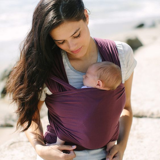 Ergobaby Tragetuch Aura Wrap 490 cm - Wine