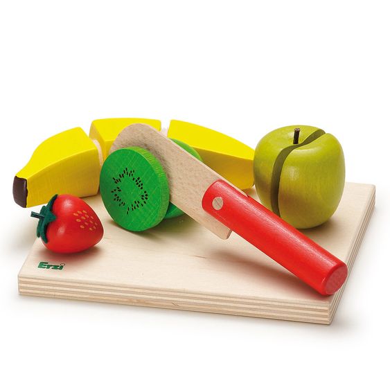 Erzi 6-tlg. Schneidset Obstsalat