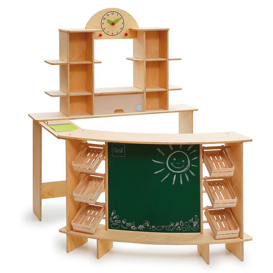 Erzi Kaufladen Erzi-Shop Premium XL - Natur