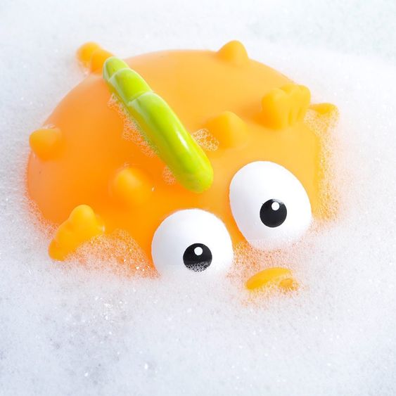 Escabbo Bade-Spritzfigur 5er Pack - Kugelfisch & Freunde