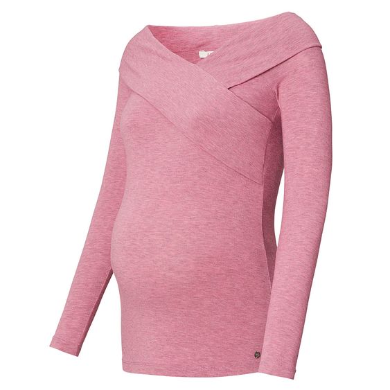 Esprit Langarmshirt mit Stillfunktion - Altrosa - Gr. S