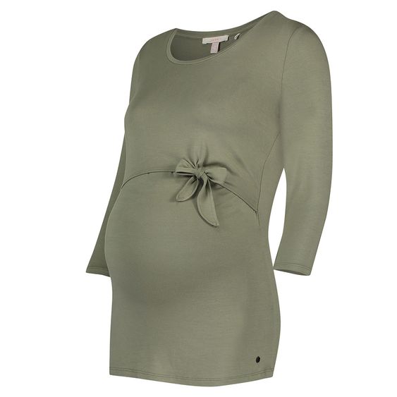 Esprit Langarmshirt mit Stillfunktion - Oliv - Gr. S