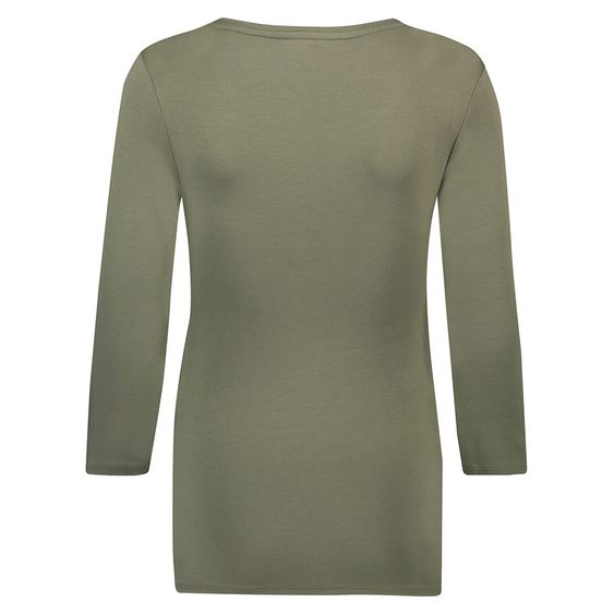 Esprit Langarmshirt mit Stillfunktion - Oliv - Gr. S