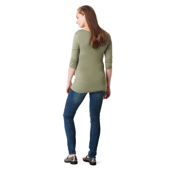 Esprit Langarmshirt mit Stillfunktion - Oliv - Gr. S