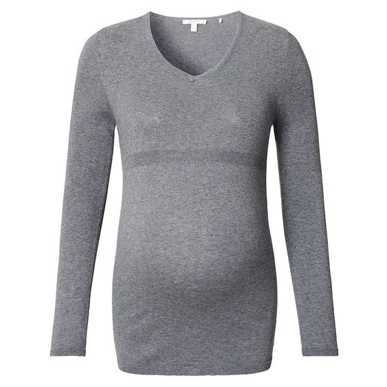 Esprit Pullover Feinstrick - Hellgrau - Gr. S