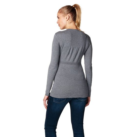Esprit Pullover Feinstrick - Hellgrau - Gr. S