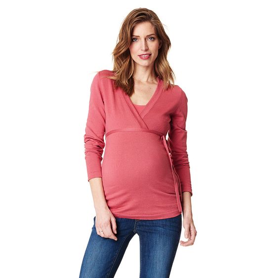 Esprit Pullover mit Stillfunktion - Rot - Gr. S