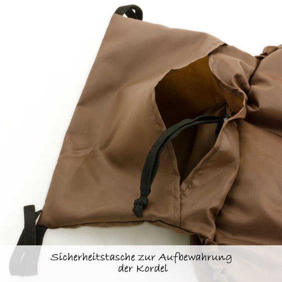 Euret Fußsack Classic - Braun