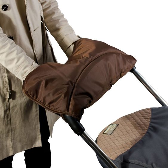 Euret Handmuff Chic - Braun