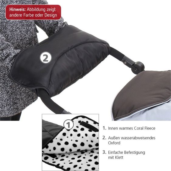 Euret Handmuff Chic - Braun