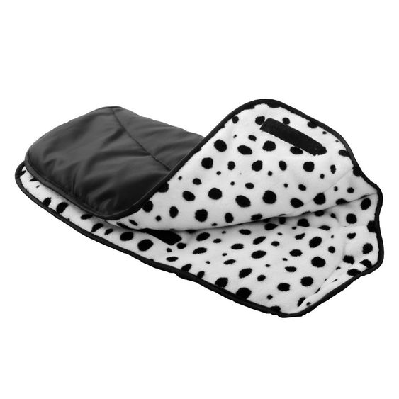 Euret Handmuff Chic - Schwarz Weiß