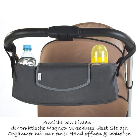 Euret Baby carriage organizer - grey