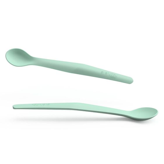 Everyday Baby Silikon-Löffel 2er Pack - Mint Green