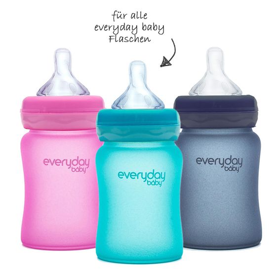 Everyday Baby Trinklern-Griffe 2er Pack Easy Grip - Turquoise