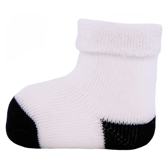 Ewers Erstlingssocken 3er Pack - Gr. 0 - 4 Monate - Rot Marine Offwhite