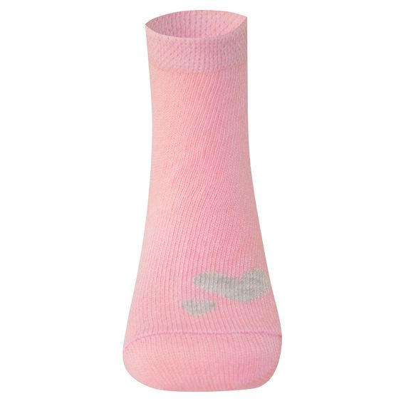 Ewers Socken 2er Pack - Igel Rosa Grau Melange - Gr. 16/17