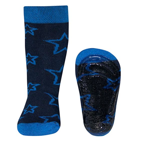 Ewers Socken Stoppi - Sterne Navy - Gr. 19/20