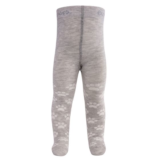 Ewers Strumpfhose Katze - Pfoten Grau Melange - Gr. 56