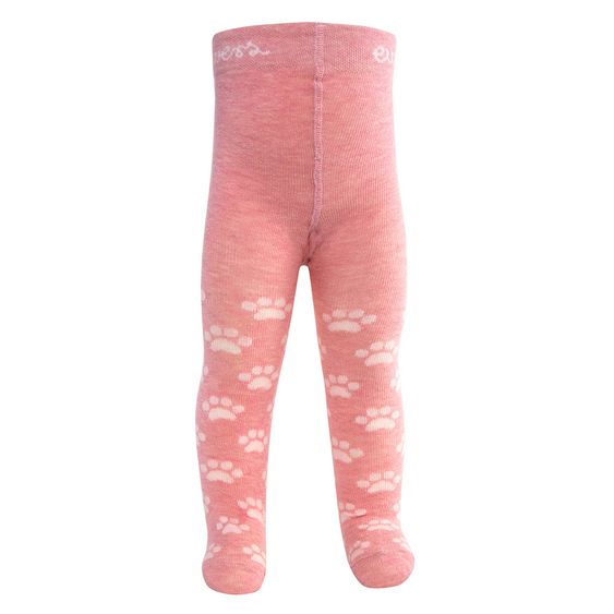 Ewers Strumpfhose Katze - Pfoten Rosa Melange - Gr. 56