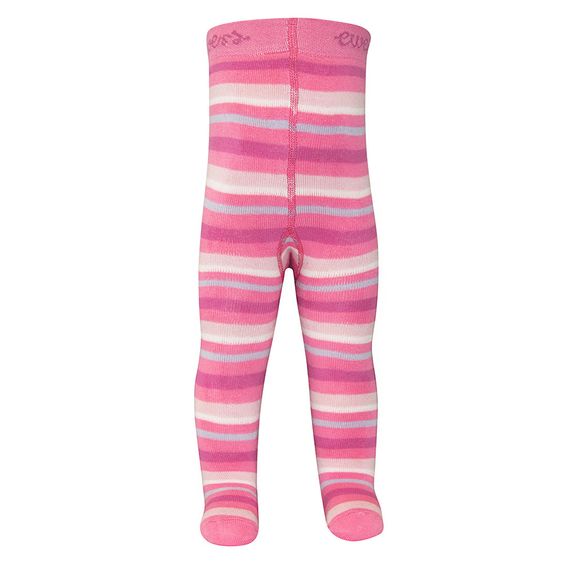 Ewers Thermo-Strumpfhose - Streifen Rosa Pink - Gr. 62
