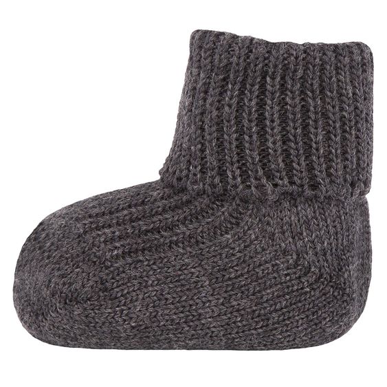 Ewers Woll-Socken - Grau - Gr. 16/17