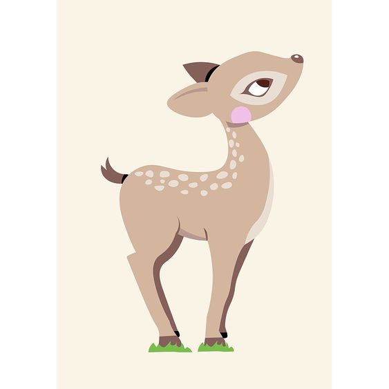 Fabeltal Kinderzimmer-Bild Little Lilly - A4