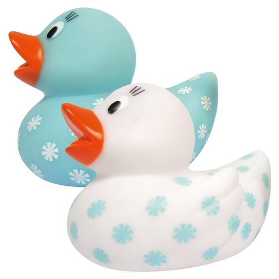 Fashy Bade-Ente 2er Pack Dreamy Duckling - Blau Weiß