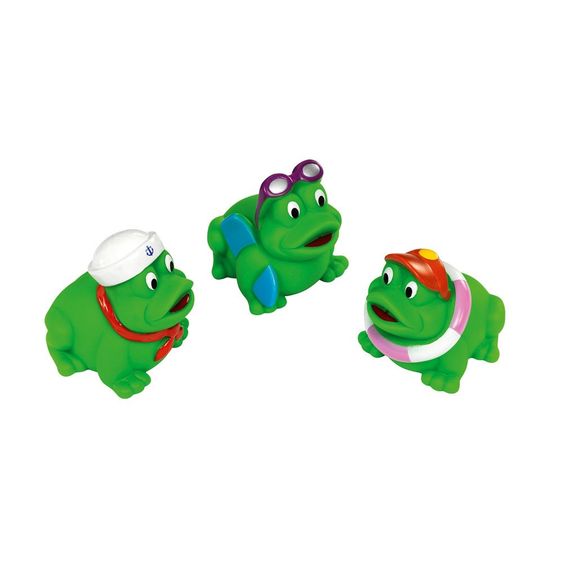 Fashy Bade-Spritzfigur 3er Pack Frösche