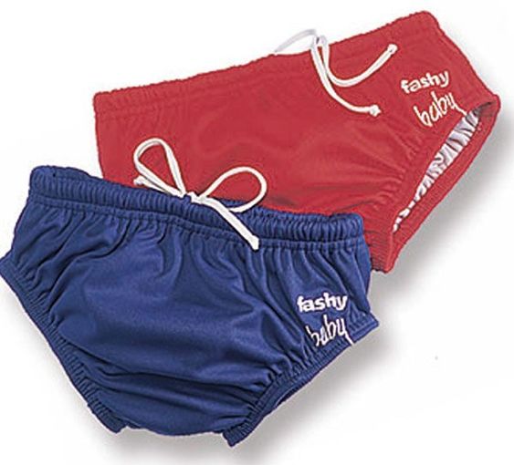 Fashy Badewindelhose mit Kordel Gr. 62/68 - Blau