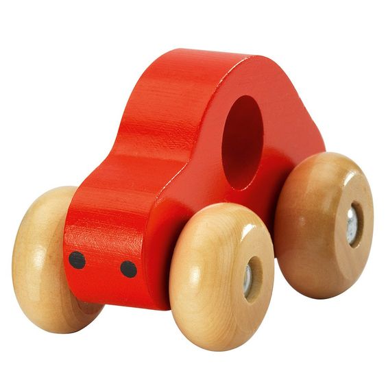 Fashy Greifauto aus Holz - Rot
