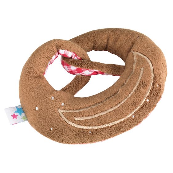 Fashy Greifling mit Rassel - Brezel