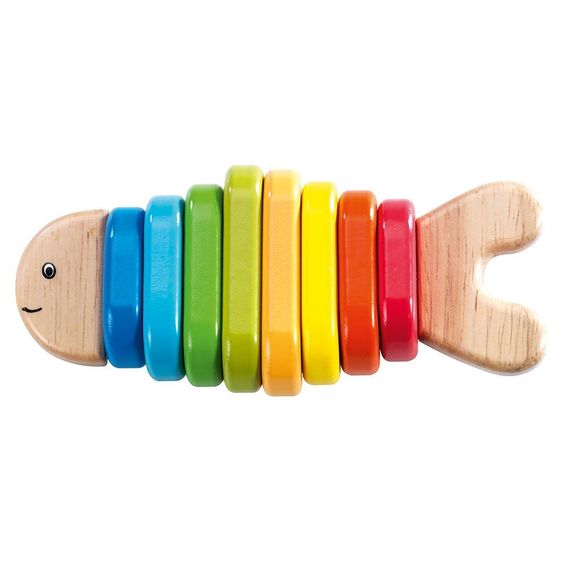 Fashy Holzspielzeug zum Auseinanderziehen Fisch