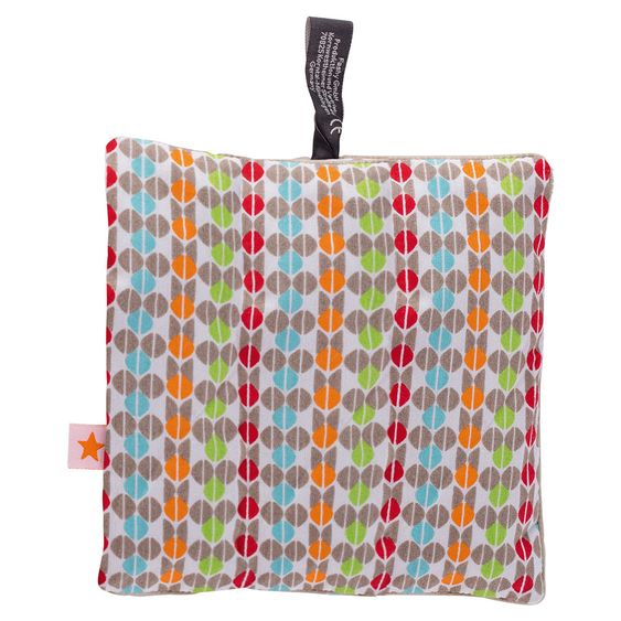 Fashy Wärmekissen mit Rapssamen-Füllung 14x14 cm - Giraffe