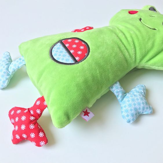 Fashy Wärmetier mit Rapssamen-Füllung 32x21 cm - Frosch Funny