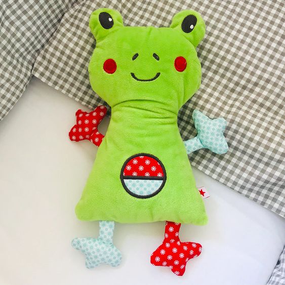 Fashy Wärmetier mit Rapssamen-Füllung 32x21 cm - Frosch Funny