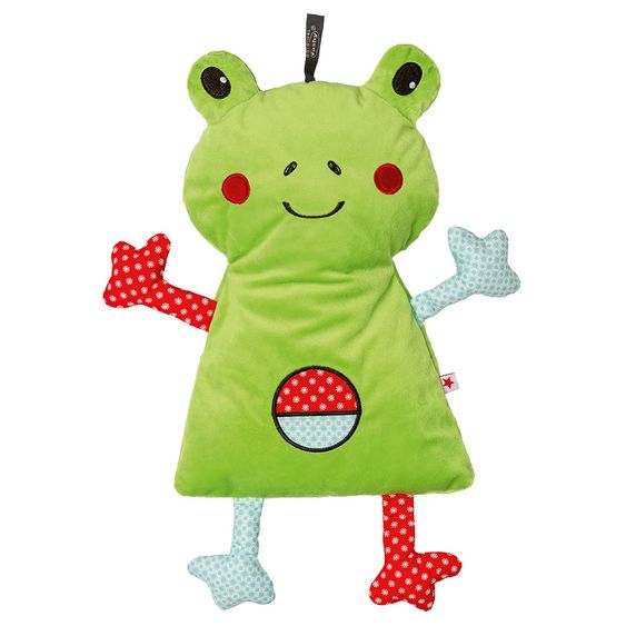Fashy Wärmetier mit Wärmflasche 0,8 l - Frosch Funny